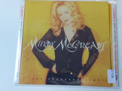 MINDY MCGREADY ten thousand angels EX/VG+ (CD Album, Country, BNA)
