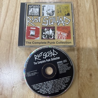 Riot Squad - The Complete Punk Collection - 1995 Anagram Records CD