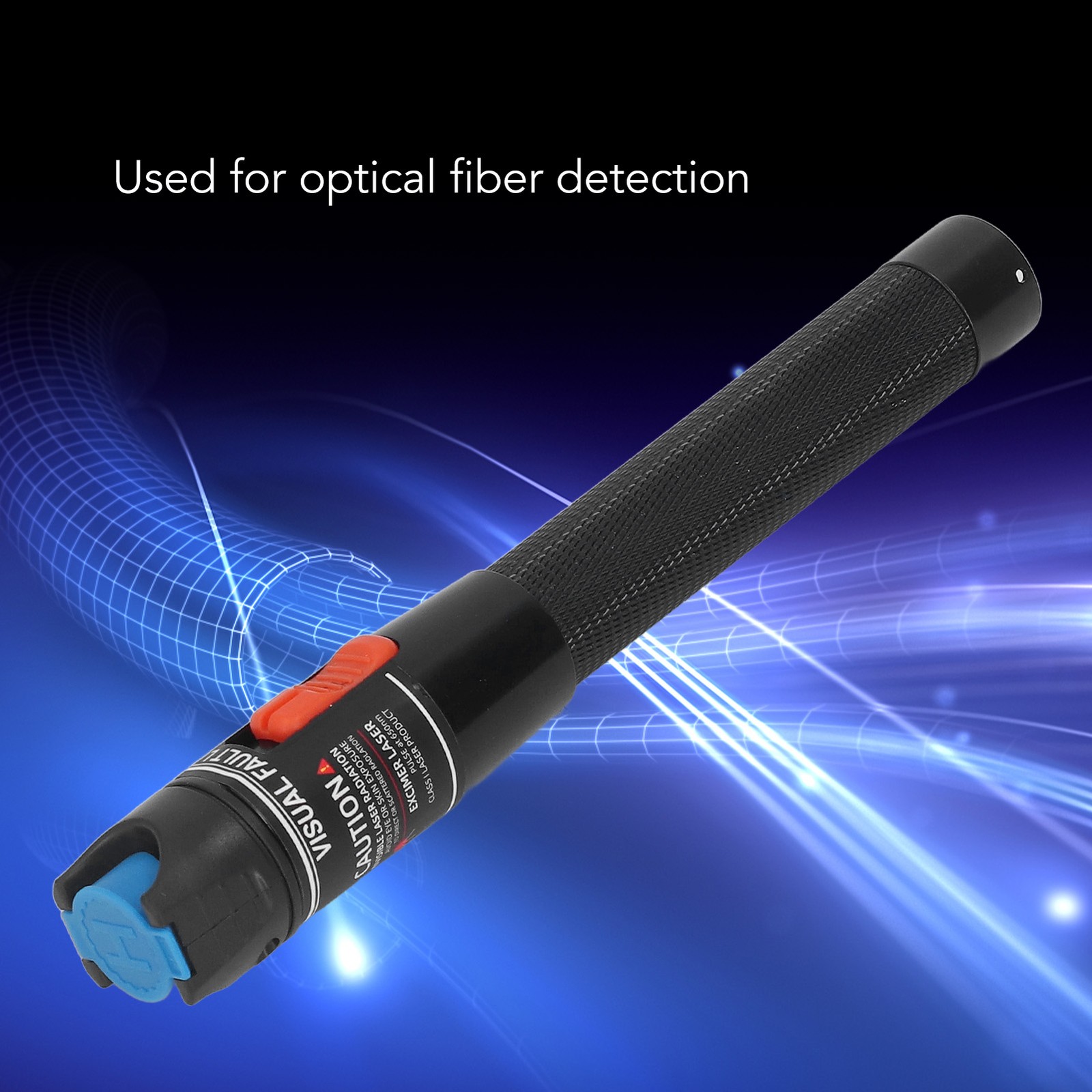 Visual Fault Detector Fiber Optic Cable Checker Locator Red Light Pen Tester
