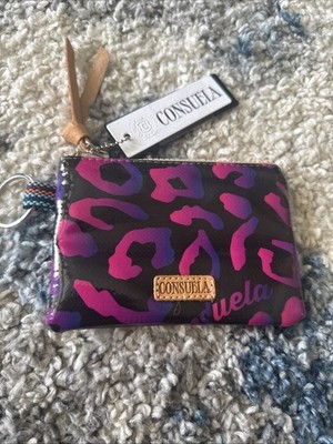 NWT Consuela Pebbles Teeny Pouch w keyring