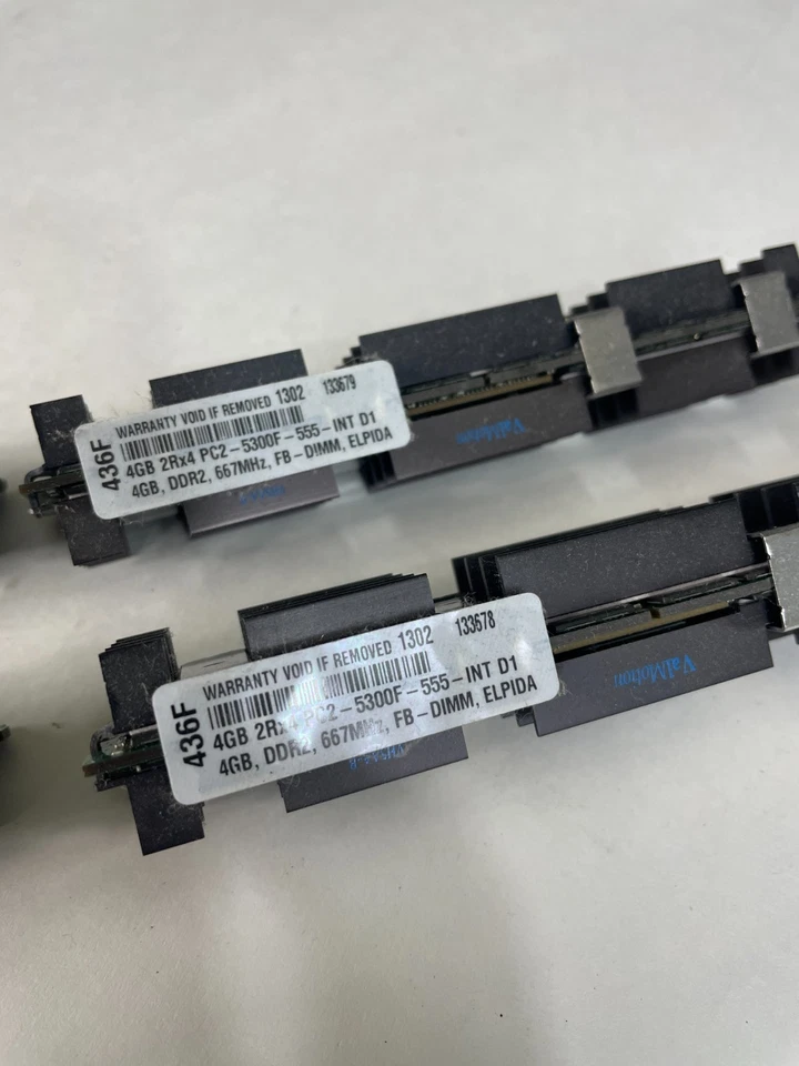 4x4GB (16GB) Memory Apple Mac Pro 3.1 Workstation 2006 DDR2 667/PC2 5300 - Image 3 of 4