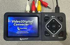 ClearClick Video2Digital Converter 2.0 Composite/RCA to HDMI Recorder w/ SD