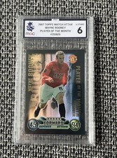 Topps Match Attax 2007-08 Manchester United Wayne Rooney Player Of The Month