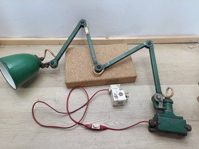 Vintage engineers/machinists lamp 4 Leg