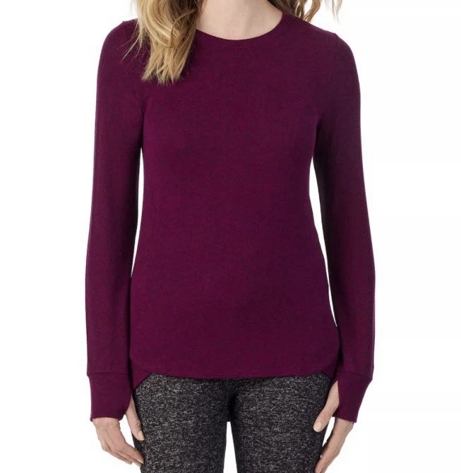 Sous-couche Macpac Femme – Manches Courtes – Taille 16 – Prune (neuf Avec Défauts)