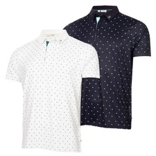 Calvin Klein Men's Riverton Moisture Wicking Technical Golf Polo Shirt