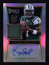 Geno Smith 2013 Panini Select RPA Autograph Silver Rookie RC #/99 Jets Seahawk 