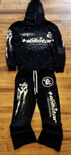 Hellstar Black Star Hoodie  Pants Set XL Streetwear