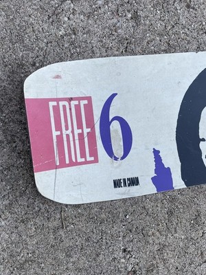 Vintage 1990 Burton Free 6 Snowboard | eBay