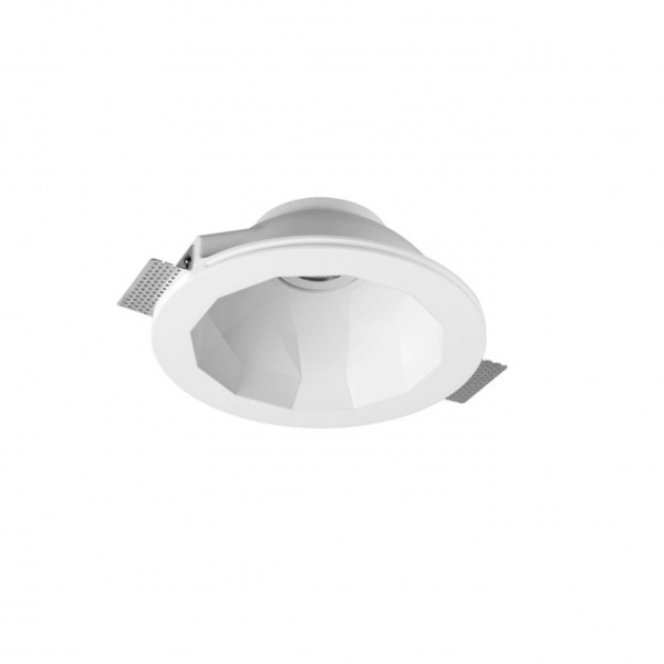 Aro Downlight Integración Escayola/Pladur Dodeca para Bombilla LED GU10 / GU5.3