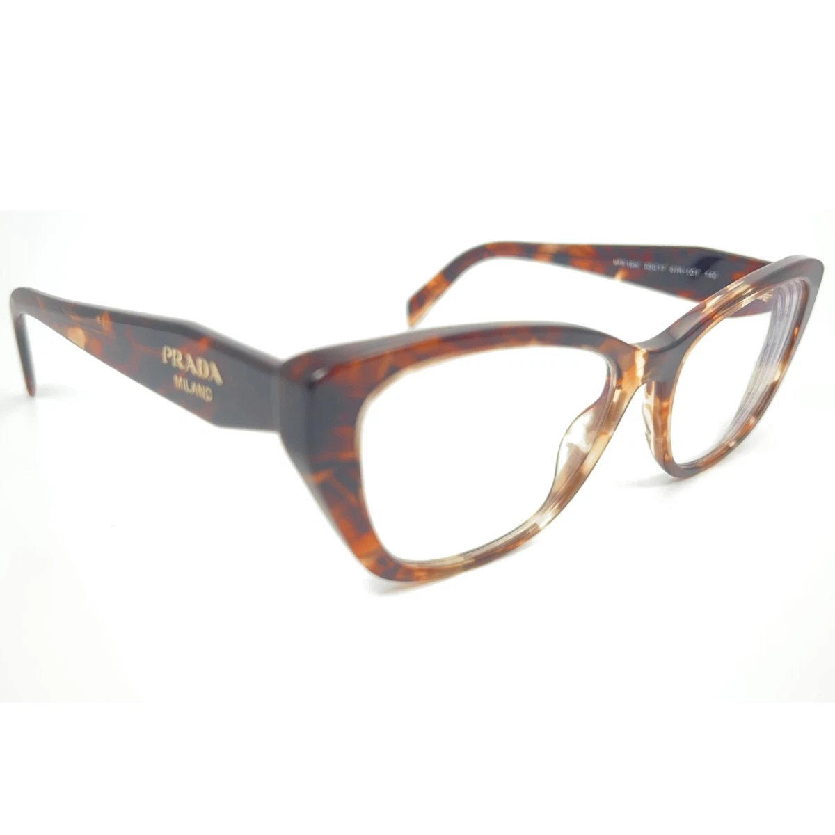 Prada Women Unisex VPR19L ZXJ-1O1 Eyeglasses Frame 54-16-135 Italy w Case Prada Vpr 19 for sale | eBay main image 3