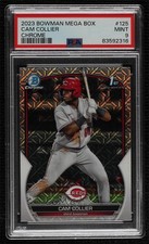2023 Bowman Chrome Prospects Mega Box Mojo Refractor Cam Collier PSA 9 MINT 0y0n