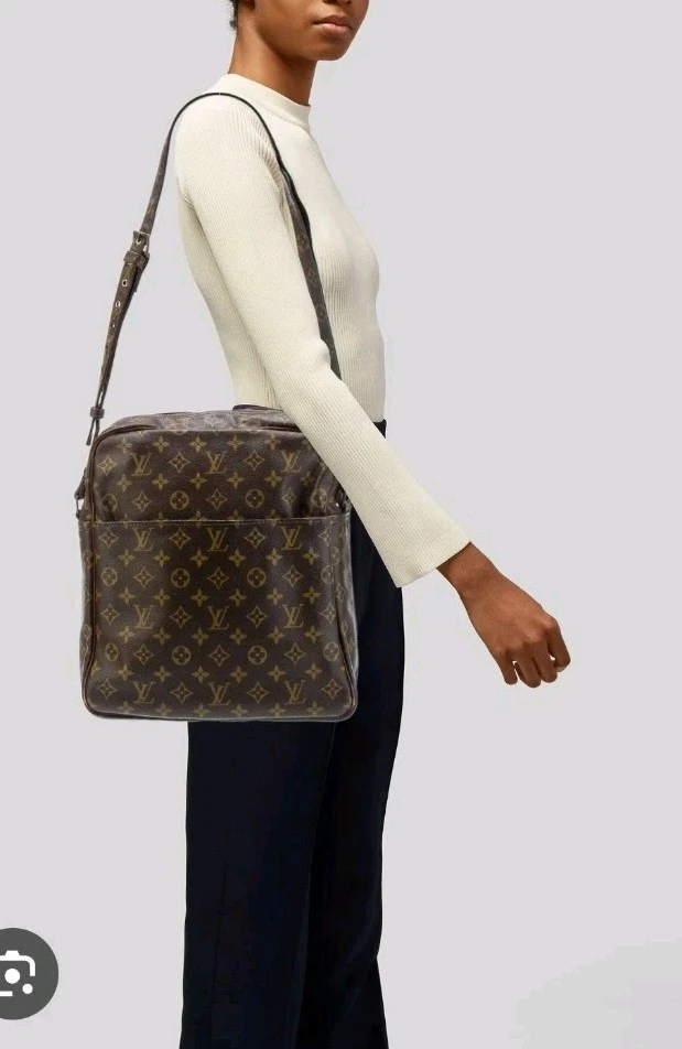 LOUIS VUITTON（LV） Borsa a tracolla vintage autentica Louis Vuitton Monogram Marceau GM donna
