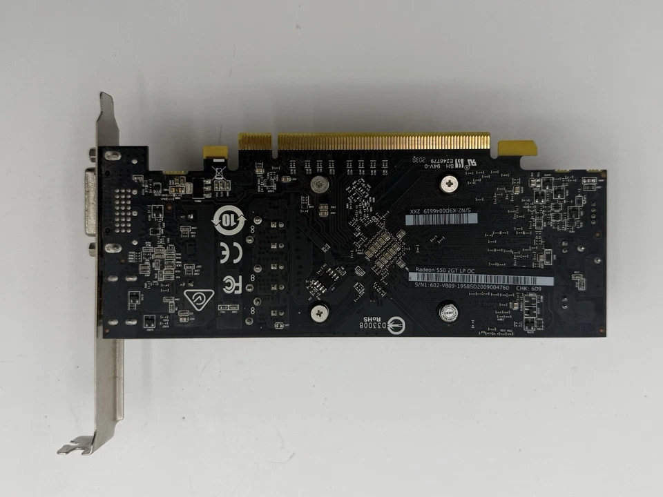 MSI Radeon RX 550 2GT LP OC 2GB GDDR5 Video Card (912-V809-2635) Low Profile - Image 2 of 4