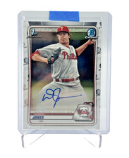 2020 Bowman Chrome #CPA-DJ Damon Jones 1st Bowman Rookie RC Auto Phillies
