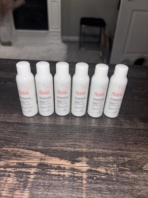 6 Avene Tolerance Foaming Facial Cleanser - .8 Oz Each = 4.8 Oz Total - NEW