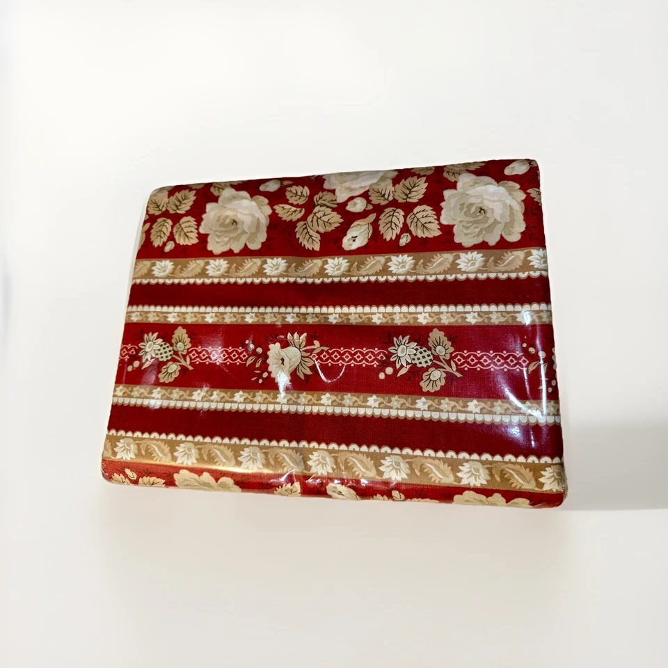 Nuevo en Paquete Con Todo Mi Corazón Gerri Robinson Para Telas Gallo Rojo Cuarto Graso  Foto 3 de 3