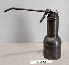 Vtg Craftsman Finger Pump Oiler / Oil Can 8” Tall 3” Base USA (v353)