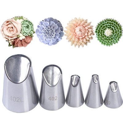 Chrysanthemum Sunflowers Peony Piping Tip,Rose Flower Tulip Frosting Tips,Ici...