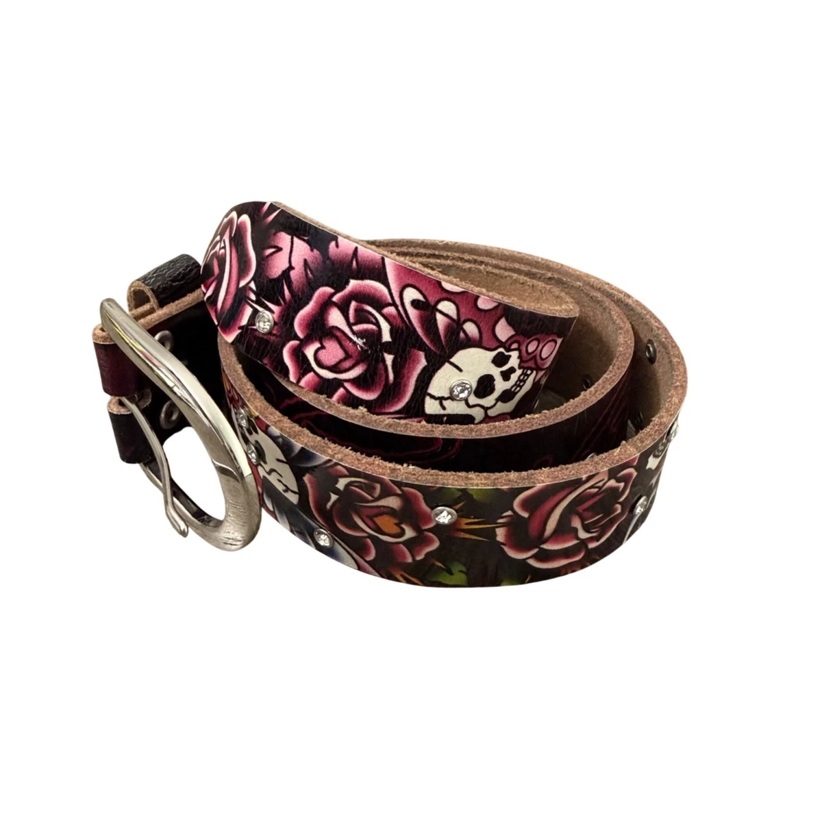 Ed Hardy Leather Black Belts for Women for sale | eBay