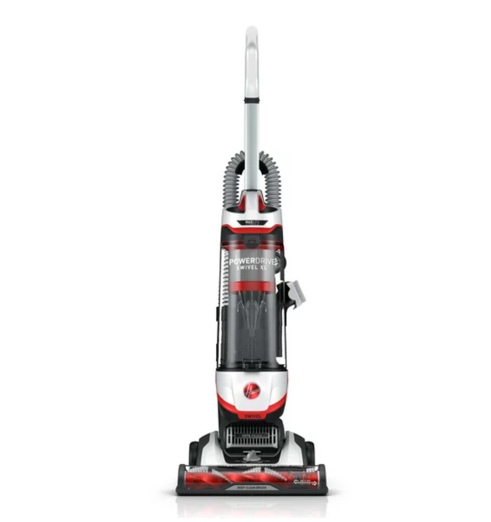 Hoover MAXLife PowerDrive Swivel XL Bagless Upright Vacuum Cleaner