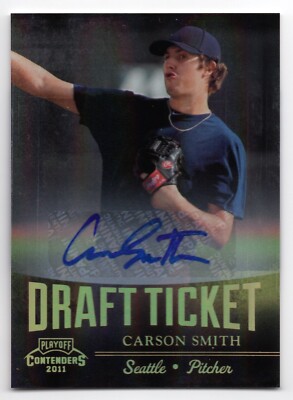 2011 Contenders Prospect Carson Smith Autograph - Seattle Mariners | eBay