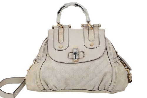 GUCCI Shoulder Bag Cross Body 686864 leather Bamboo mini top