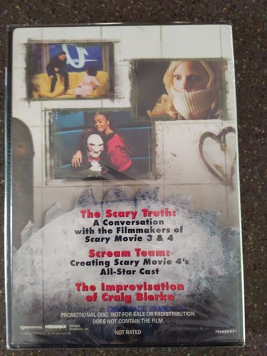 Scary Movie 4: Bonus Disc (DVD) Promotional Exclusive New Sealed Region 1 - Picture 2 of 2