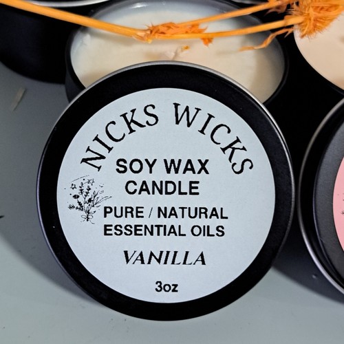 Handmade Soy Wax Candles- Pure Natural Essential Oils - 3 oz - Echo Friendly - Picture 18 of 27