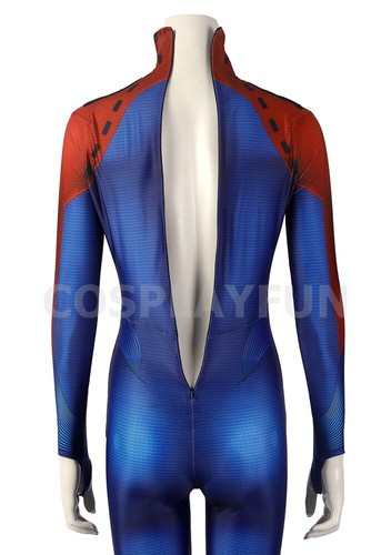 The Flash Supergirl Costume Cosplay Bodysuit Handmade - Picture 12 of 12