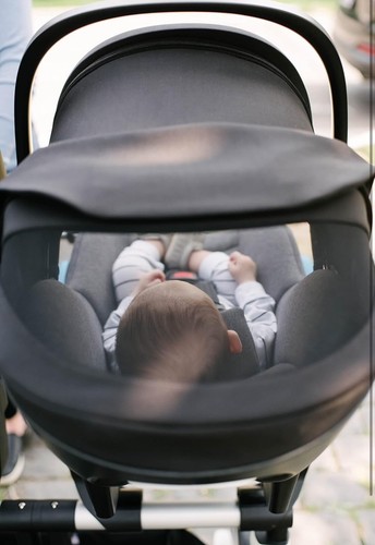 New Clek Liing Infant Baby Car Seat and Base Thunder Model 2023 LG19U1 - Picture 7 of 7