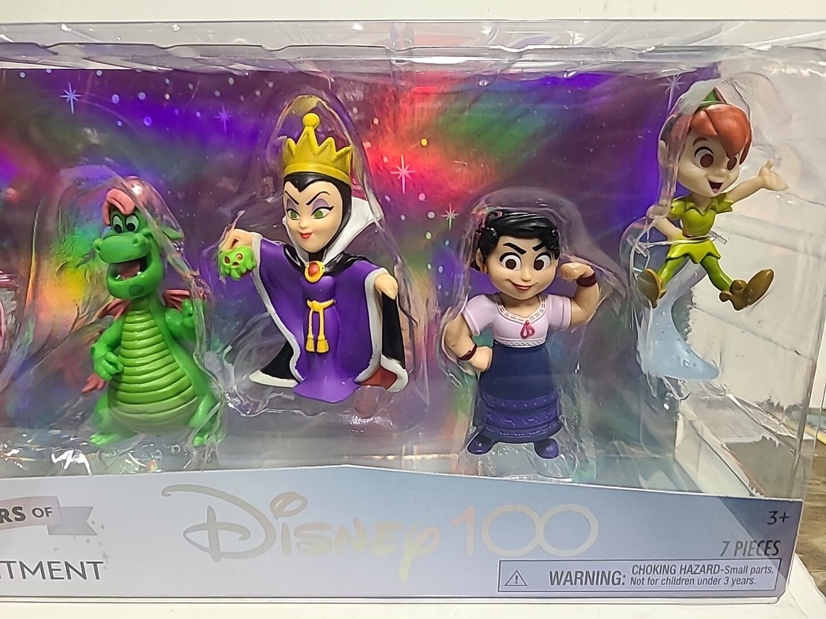 Disney 100 Years Enchantment Characters 8 Figures Limited Edition