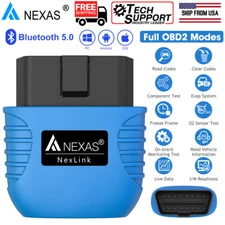 NEXAS Motorcycles Bluetooth 5.0 Android IOS OBD2 Scanner Diagnostic Check Engine