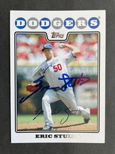 2008 Topps (Traded) SIGNED: Eric Stults, DODGERS #UH162