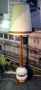 Ellis Australian Pottery Mid Century Interior Design Floor Lamp Vintage Retro Ebay