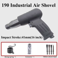 New 41mm Air Chisel Pneumatic Hammer Shovel Industrial Handle Straight Type Tool