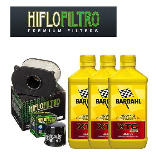 Kit Entretien Huile BARDAHL XTC C60 10W40 + Filtre Pour BMW R 1200 GS Rallye 2012
