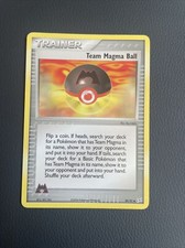Team Magma Ball - 80/95 - Ungewöhnlich EX Team Magma vs Team Aqua NM