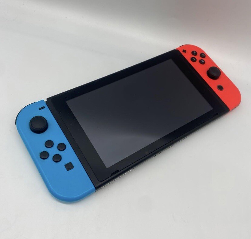 Nintendo Switch Console HAC-001 W/ Joy-Con Dock Grip Charger HDMI