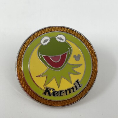 Disney Kermit the Frog Muppets Circle Hidden Mickey Pin | eBay