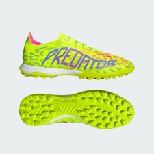 adidas Predator League TF Mens Turf Soccer Shoes Lucid Lemon Size 9