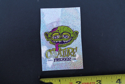 Creature Skateboards Freaks Monster Rat Fink Z67B Original Skateboarding STICKER