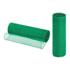 2 Roll 30 Feet Dark Green Burlap Mesh 10 inch x 10 Yards Christmas Wreath Decor