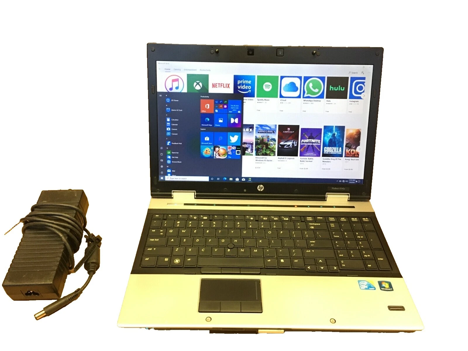 HP EliteBook 8540P 2.50-2.99GHz PC Laptops & Netbooks