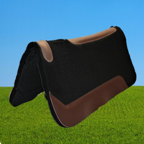  P.T. Professional Waffle Neopren/Filz Pad, Westernpad, Filzpad Waffle Neopren - Bild 3 von 3
