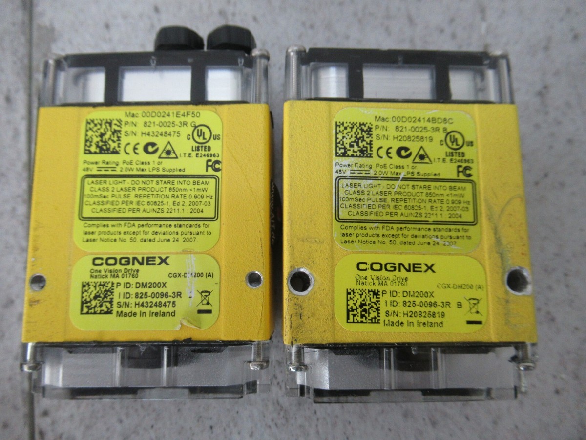 Cognex DM200X ID: 825-0096-3R Laser ID Reader Cognex CGX-DM200 | eBay