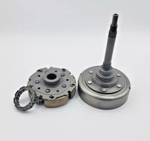 Wet Clutch Shoe & Clutch Cover Drum Housing Fit HiSUN ATV UTV 500 700 Massimo - Picture 3 of 12