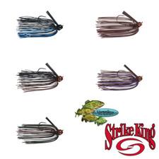 Strike King Jig Living Rubber Mop Comeback Football Standup Structure JLCJ Lure