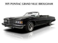 1975 Pontiac Grand Ville Brougham Convertible NEW Metal Sign: 12x16" Ships Free