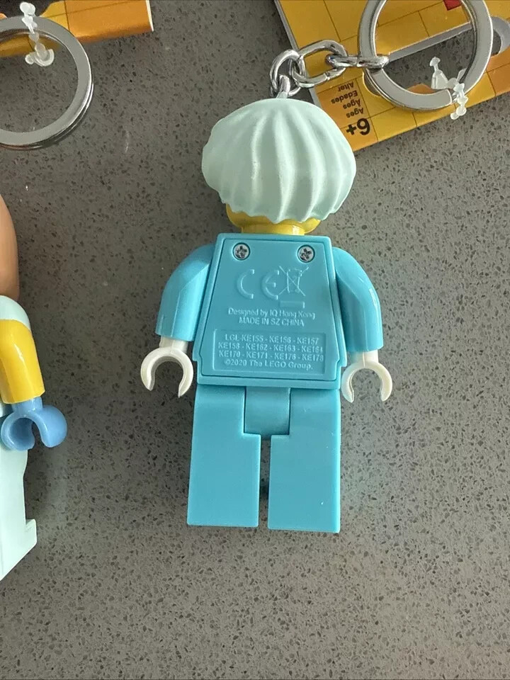 LEGO LED Keychain Light Surgeon Nurse Set 3